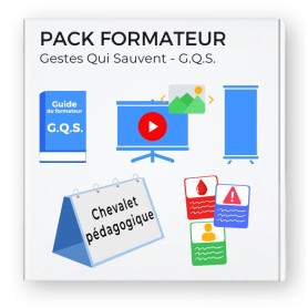 Pack complet pédagogique pour le formateur en formations gestes qui sauvent