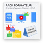 Pack pédagogique complet du formateur en premiers secours citoyen PSC