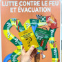 Jeu pédagogique de formation à la lutte contre l'incendie et à l'évacuation des bâtiments (guide file serre file)