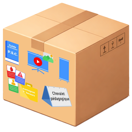 Pack pédagogique complet du formateur en premiers secours citoyen PSC