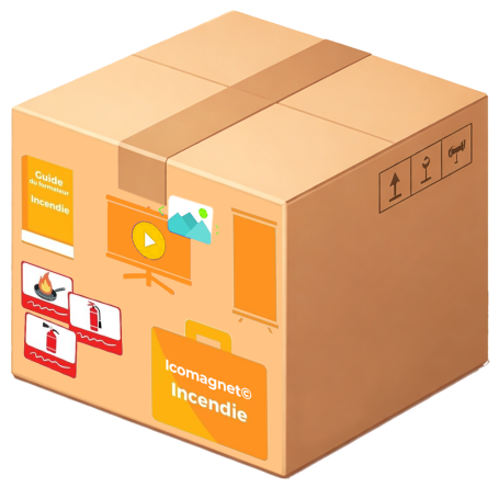Pack complet pour le formateur en incendie - extincteur et équipier de première et seconde intervention