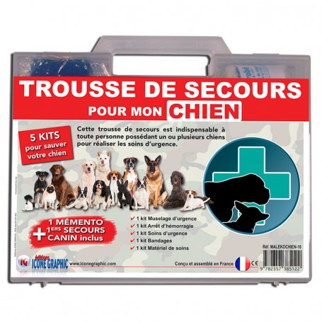 Trousse de secours chien