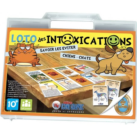 LOTO DES INTOXICATIONS CHIEN-CHAT : SAVOIR LES EVITER