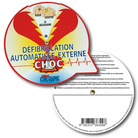 LE DISQUE-MEMO ARRET CARDIAQUE - DAE