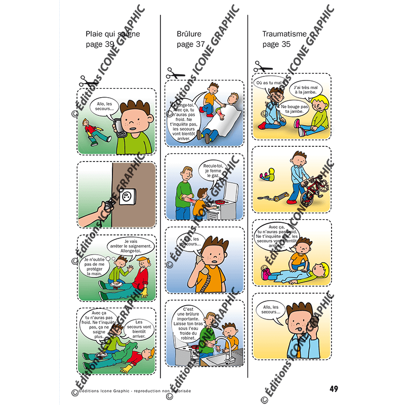 Apprendre à Porter Secours Cycle 2 Maif