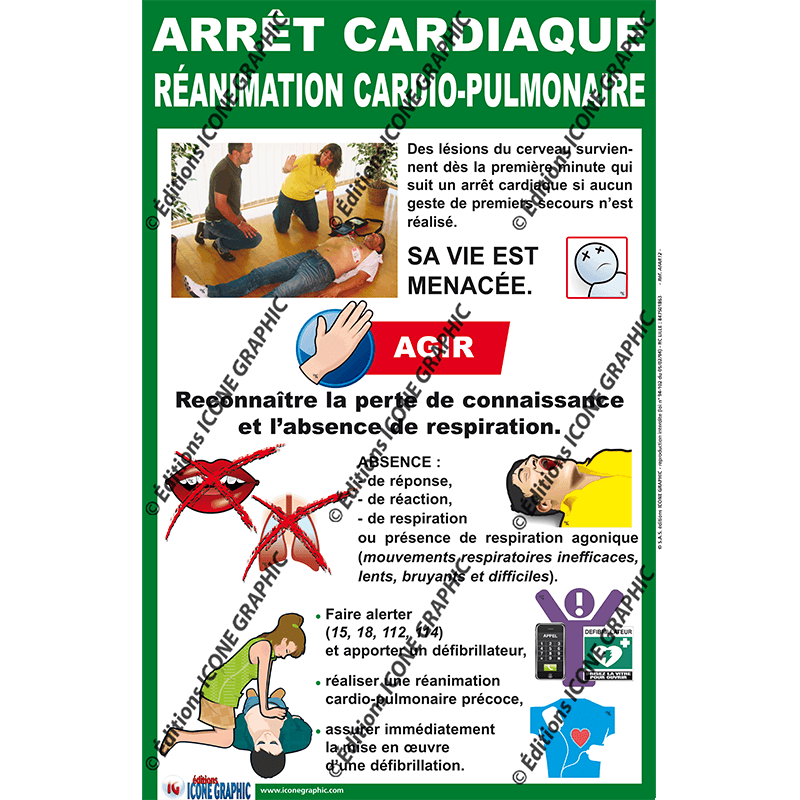 Consignes de sécurité Arrêt cardio-respiratoire