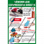 L'AFFICHE DETAILLEE : HEMORRAGIE - COMPRESSION LOCALE