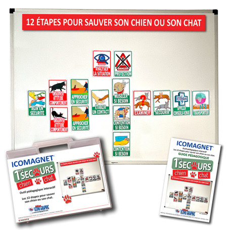 ICOMAGNET© : LES 12 ÉTAPES POUR SAUVER SON CHIEN OU SON CHAT