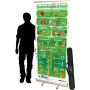 TOTEM PEDAGOGIQUE : SAUVETEUR SECOURISTE DU TRAVAIL - S.S.T.
 Personnalisation totem-Non