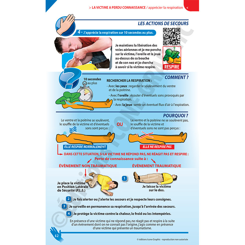 Le livre complet de formation aux Premiers Secours Citoyen - PSC