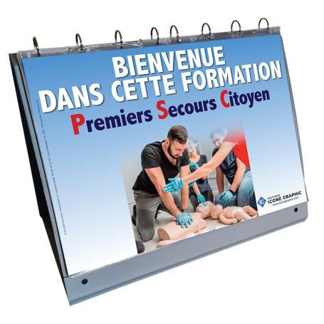 CHEVALET PEDAGOGIQUE : PREMIERS SECOURS CITOYEN - P.S.C.