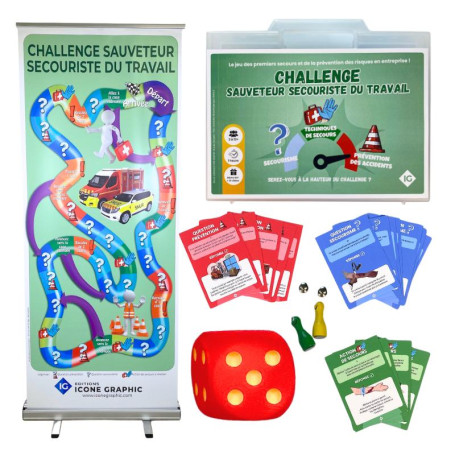 Jeu pédagogique de formation Sauveteur Secouriste du Travail Challenge SST