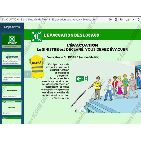 Diaporama Formateur - Evacuation Incendie Guide file Serre file ...