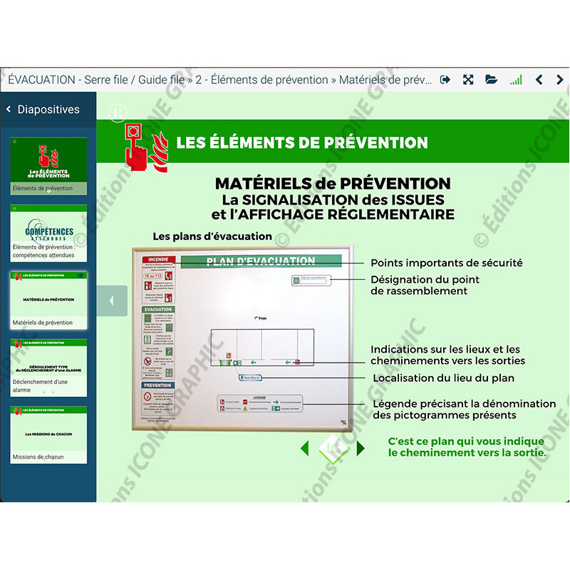 Diaporama Formateur - Evacuation Incendie Guide file Serre file ...