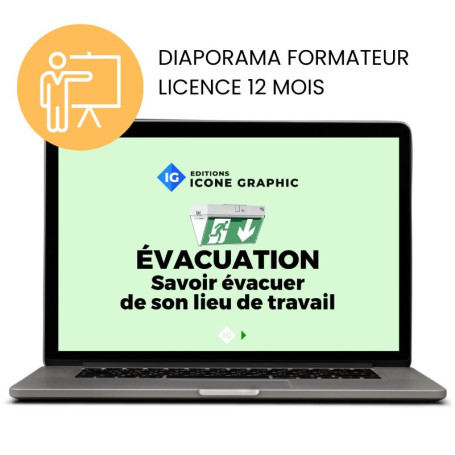 Diaporama Formateur Evacuation - Guide file Serre File | Abonnement 12 mois