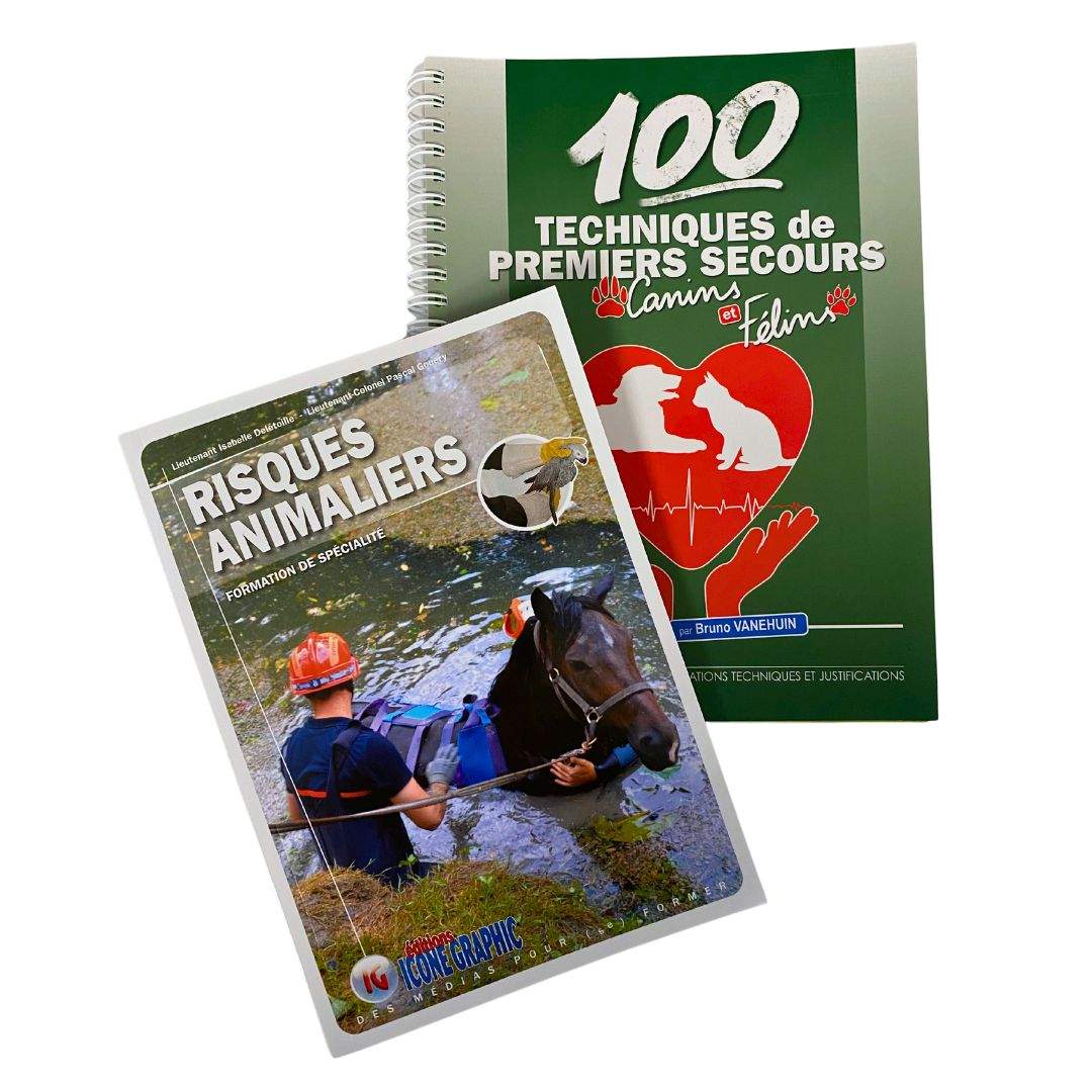 livres premiers secours canins félins risques animaliers sapeurs pompiers
