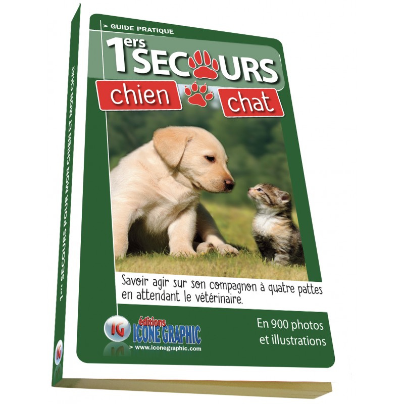 livre premiers secours chien chat