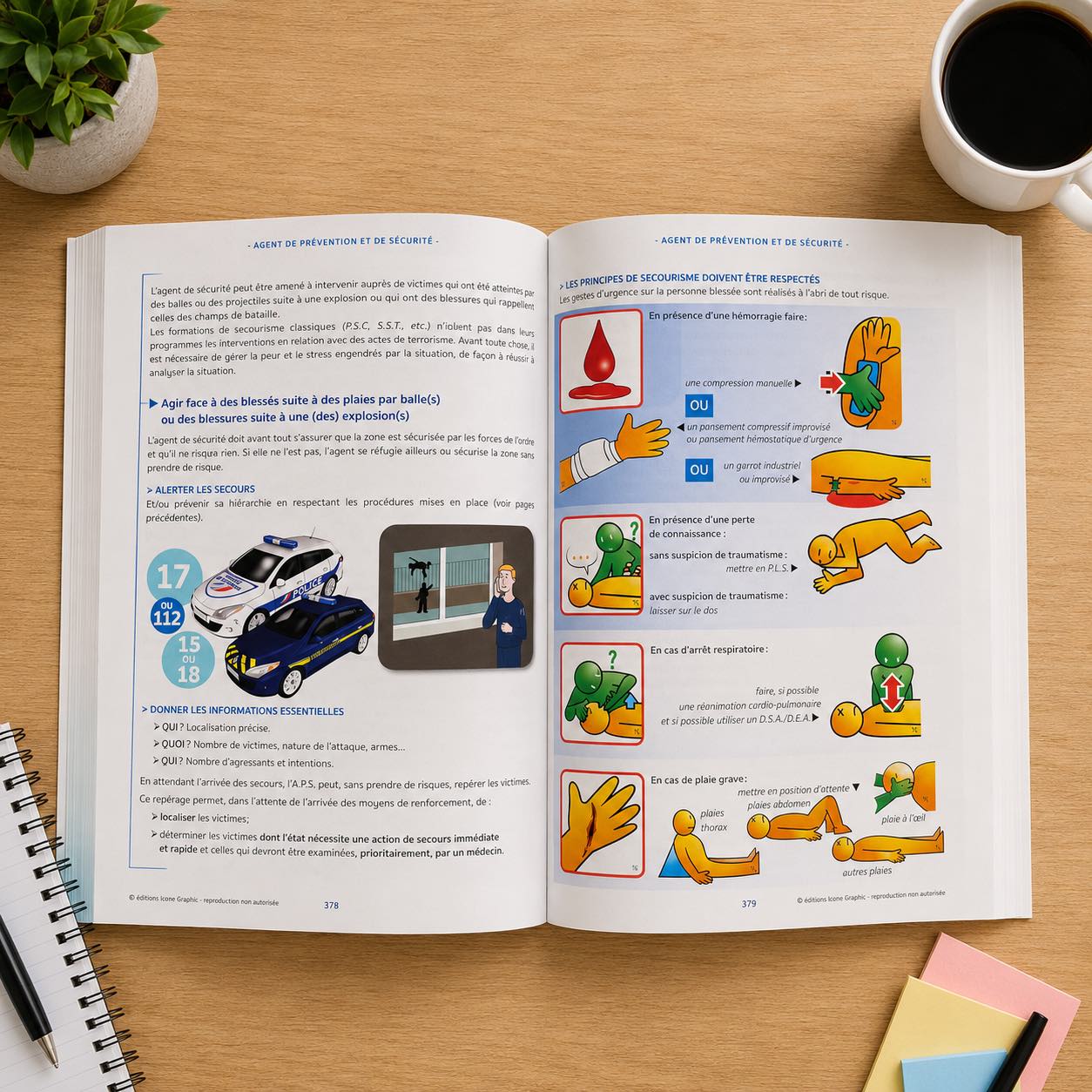 Livre agent de sécurité formation