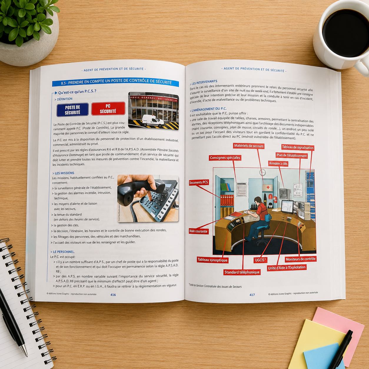 Livre agent de sécurité formation