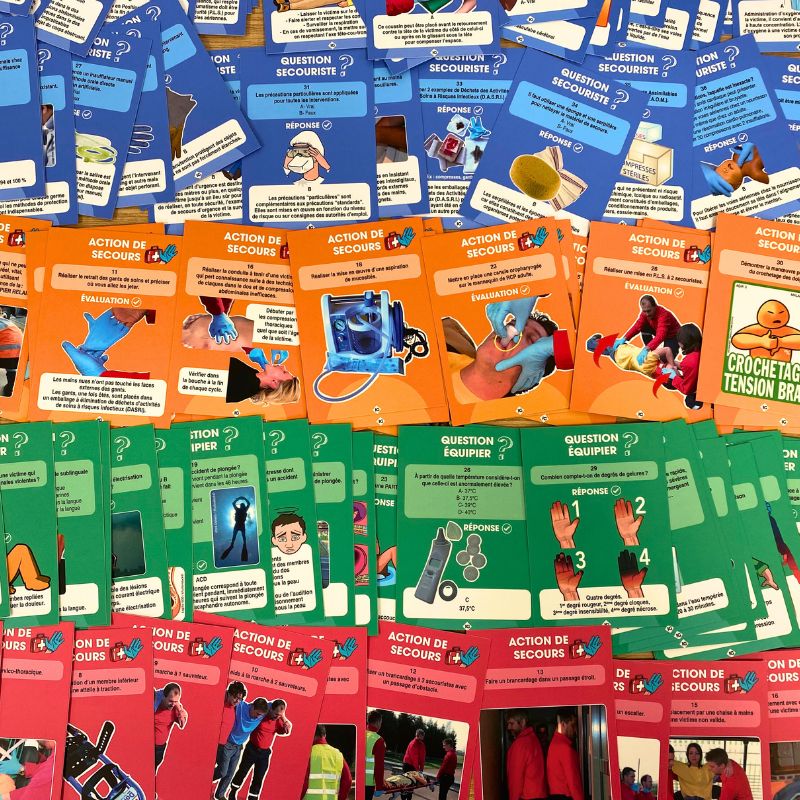 jeu challenge formation premiers secours en equipe PSE