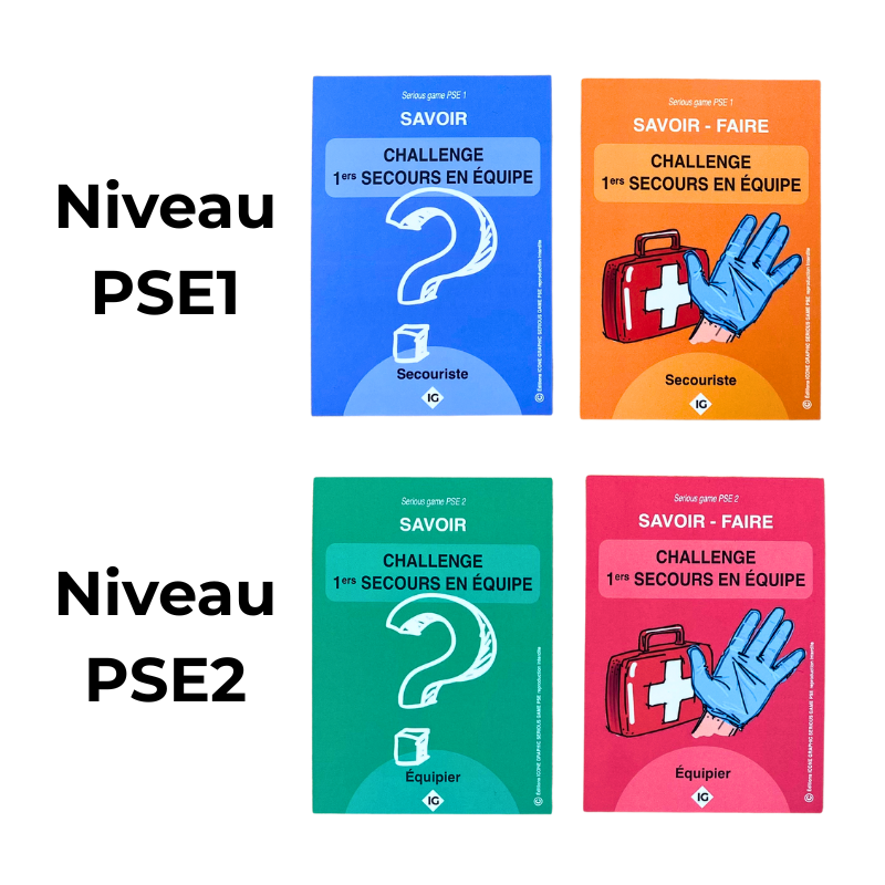 jeu challenge formation premiers secours en equipe PSE