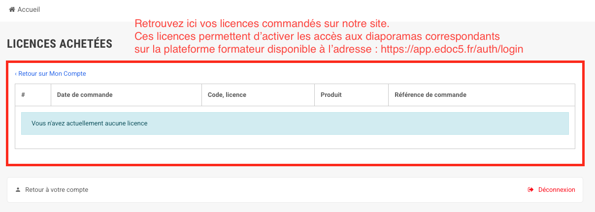 gestion formateur