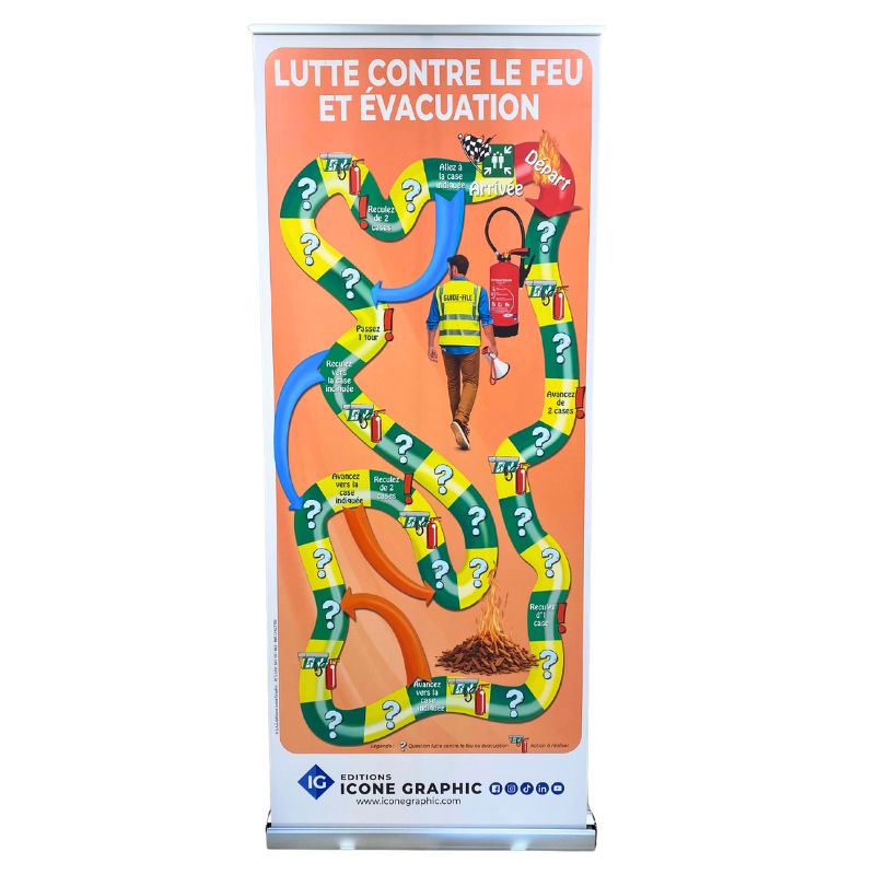 jeu challenge formation equipier de premiere intervention EPI et evacuation guide file serre file