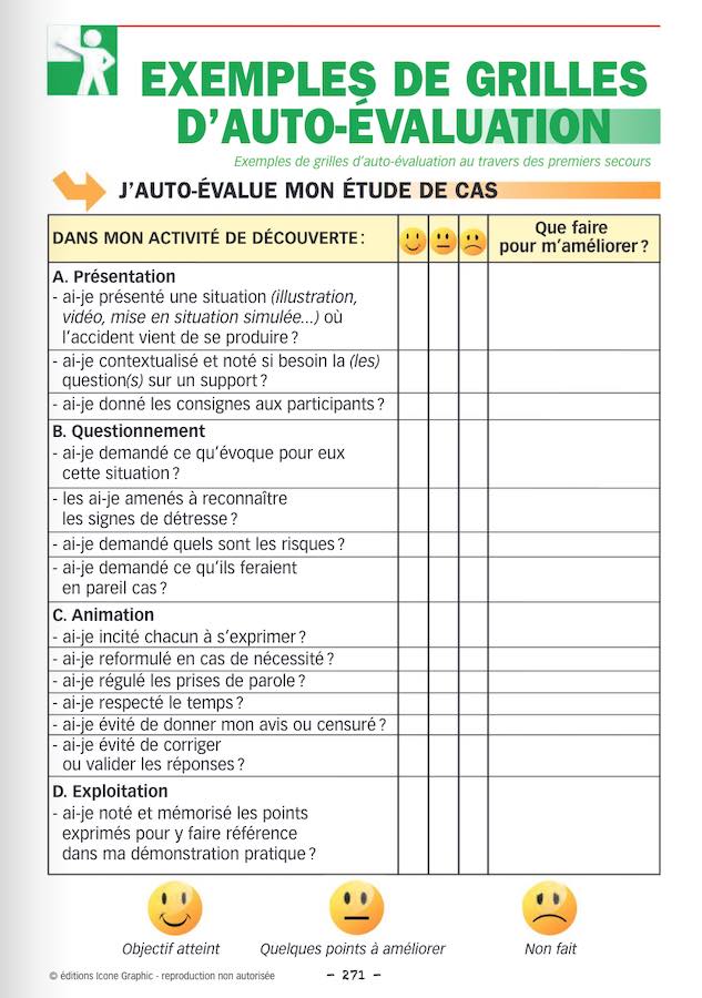 exemple de grille d'évaluation