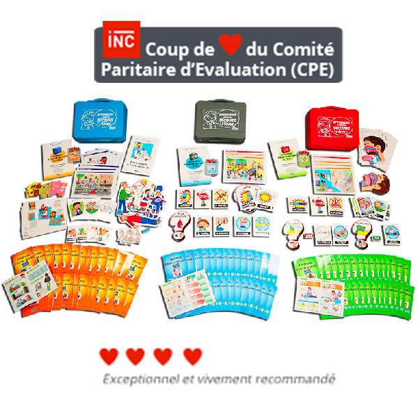 Mallette enfants apprendre à porter secours à l'école