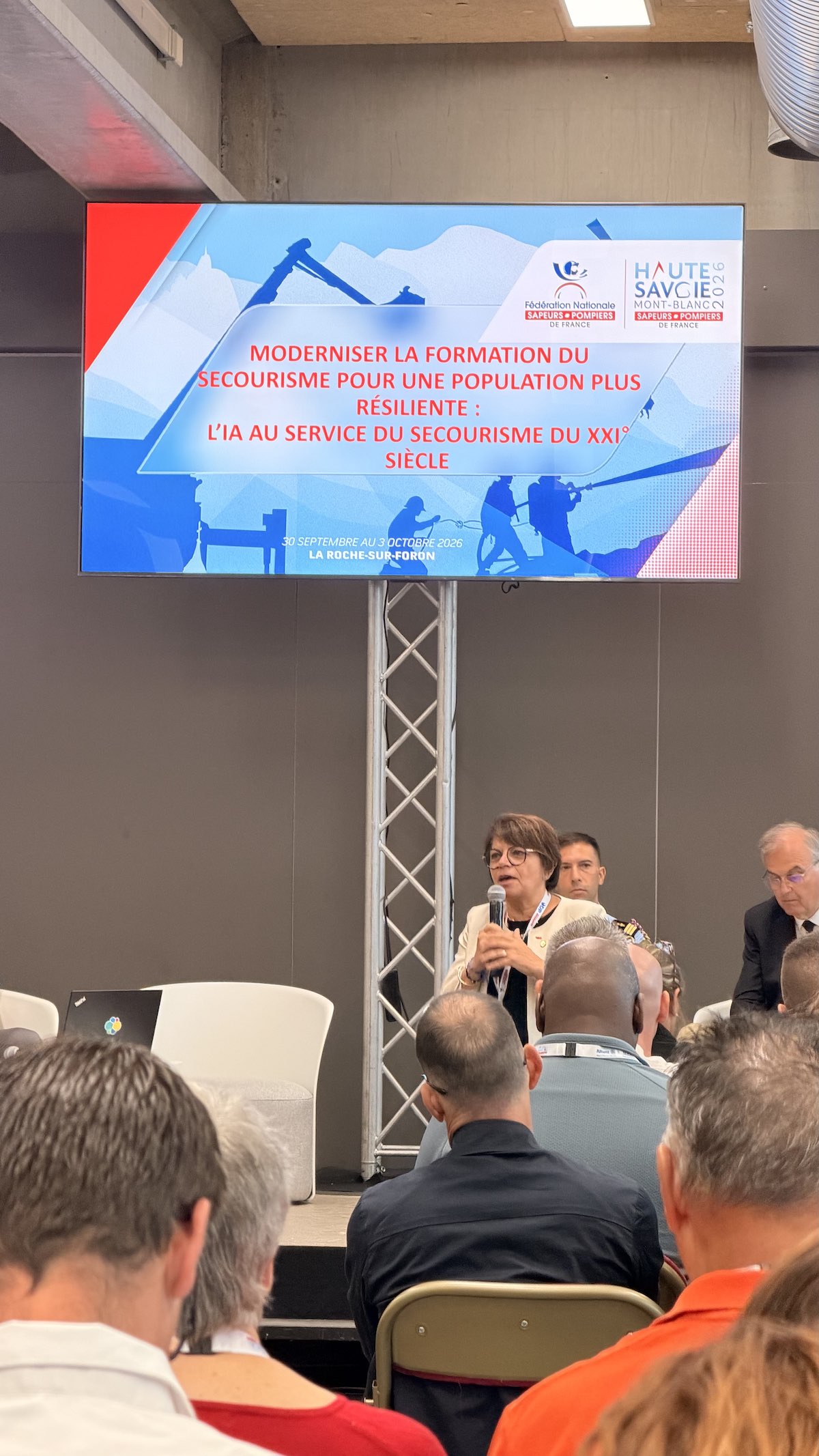 retour sur le mondial secours et protection avec icone graphic