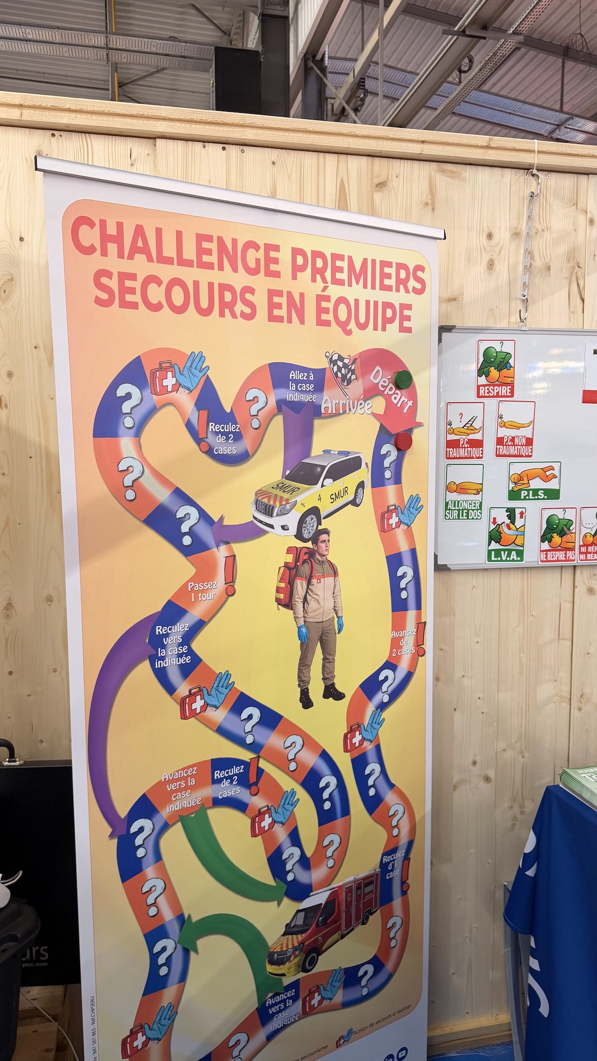 retour sur le mondial secours et protection avec icone graphic