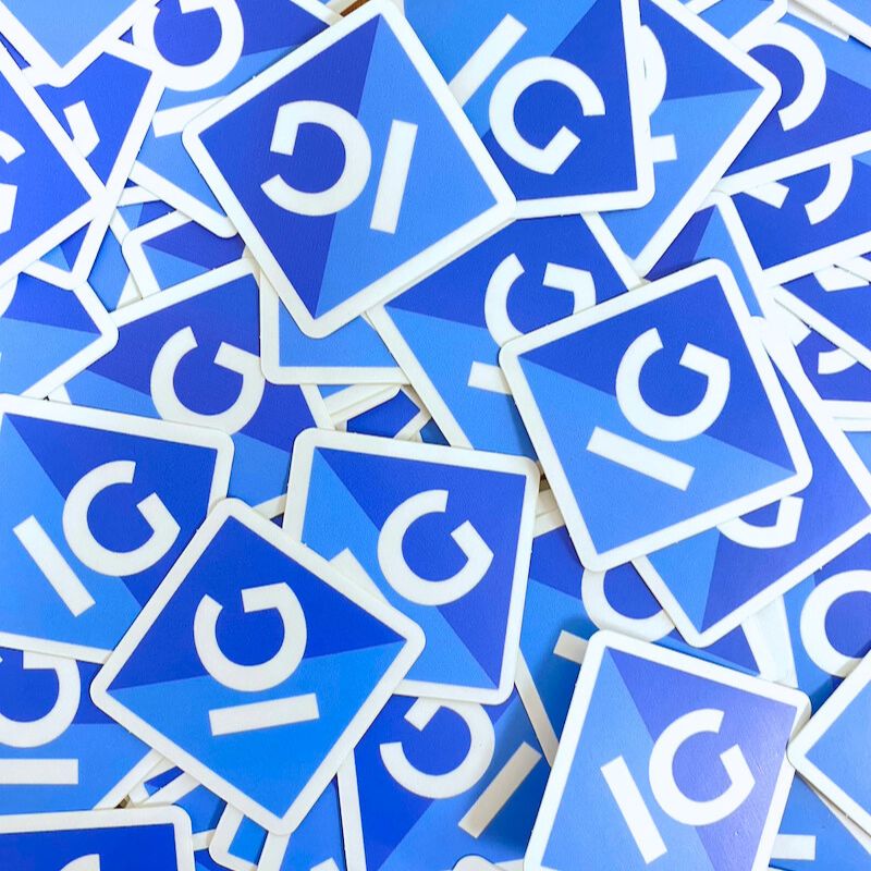 Sticker autocollant logo Icone Graphic