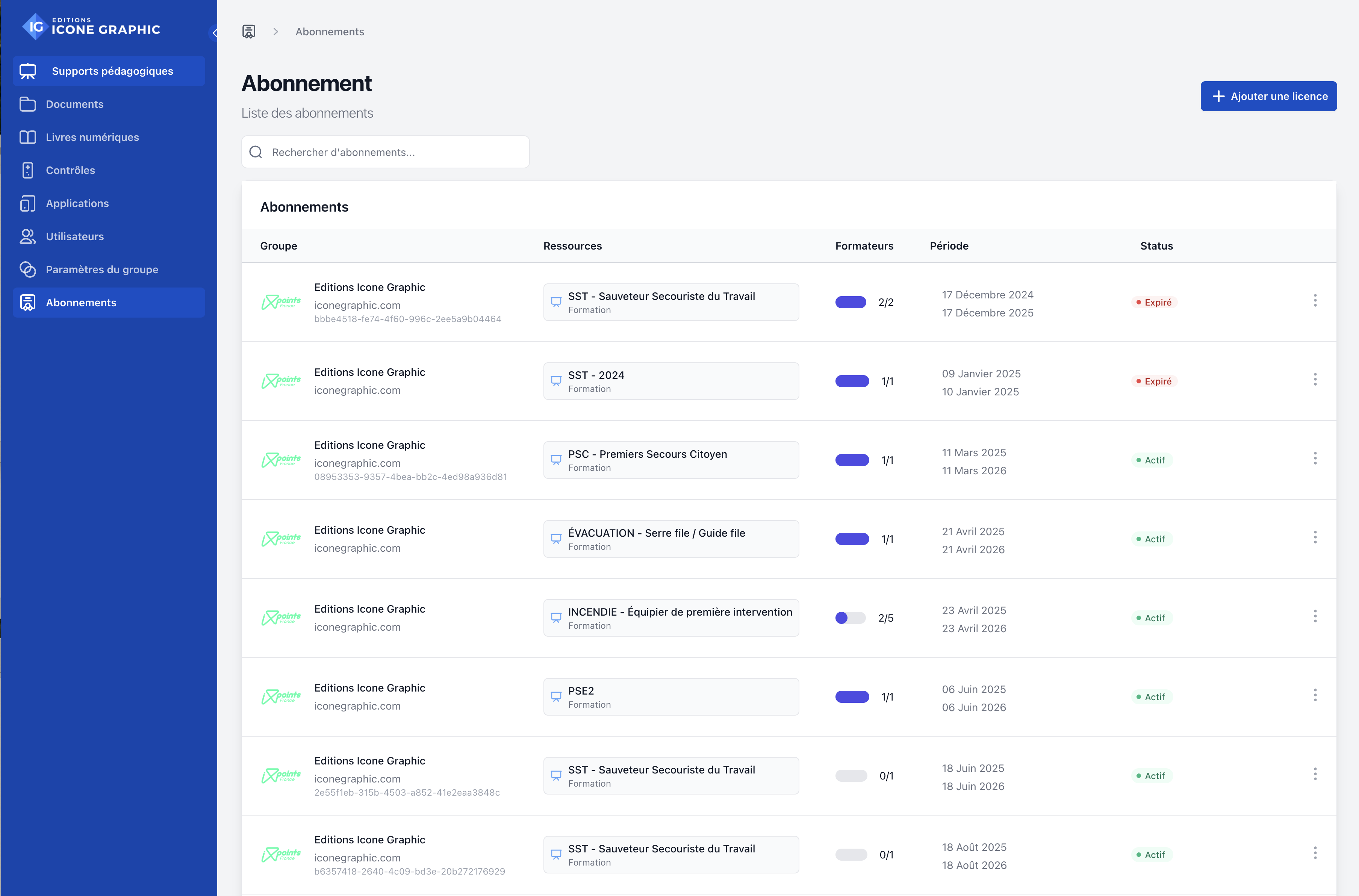 Personaliser son diaporama SST