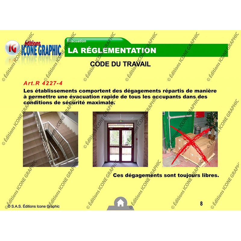 diaporama formateur évacuation