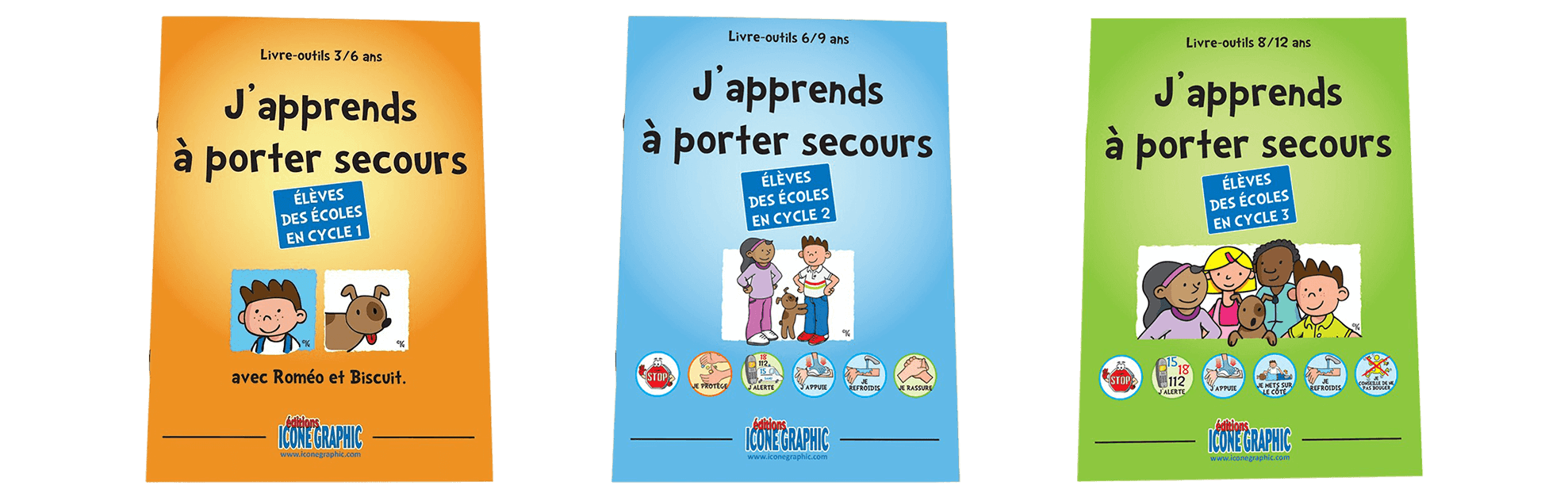 Mallette enfants apprendre à porter secours à l'école