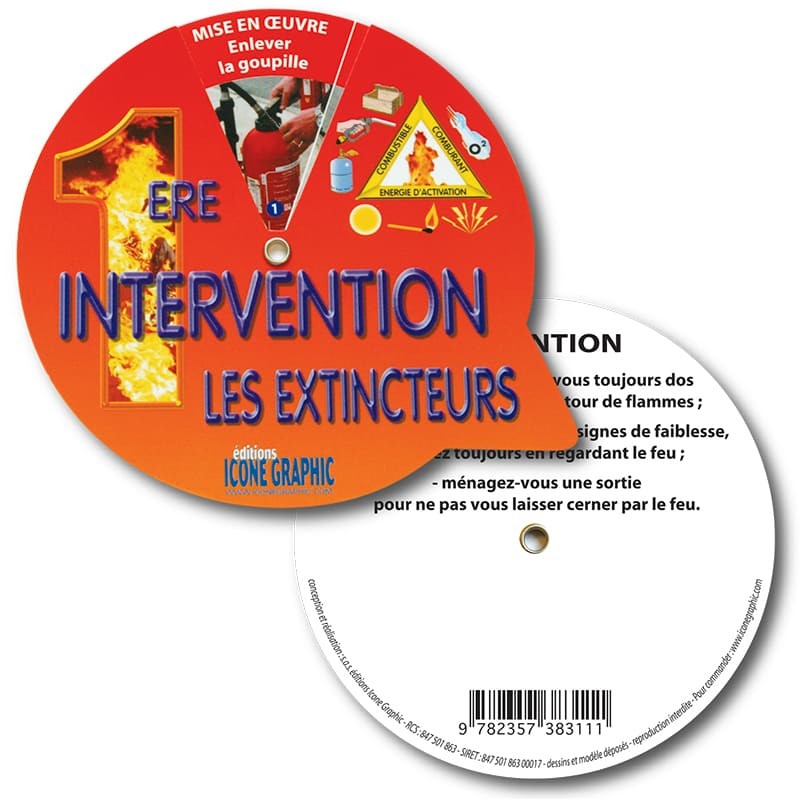 mémo disque incendie extincteur