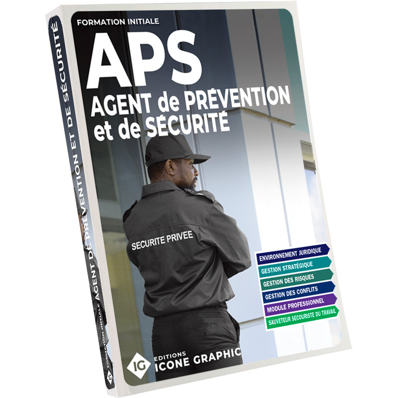 Le diaporama numérique TFP APS Icone Graphic est le support de référence pour animer vos formations d'agent de sécurité