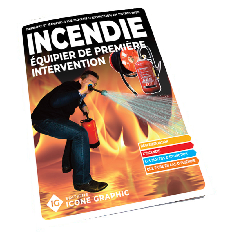 Le diaporama numérique EPI Icone Graphic est le support de référence pour animer vos formations equipier de premiere intervention (incendie manipulation des extincteur)