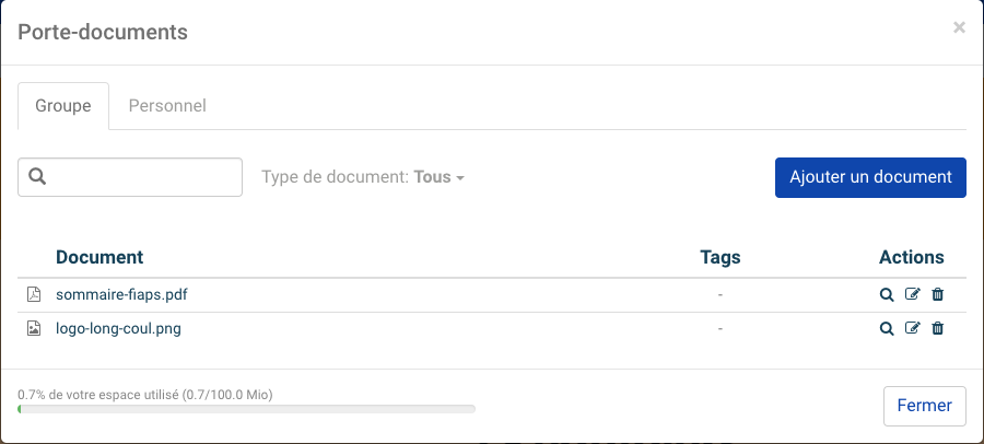 Porte document formateur SST