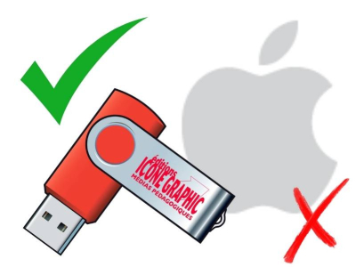 Clés USB formateur : pré-requis pour la compatibilité MAC