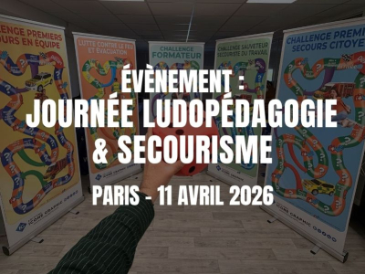 Les Éditions Icone Graphic à la Journée Ludopédagogie & Secourisme ANIMS